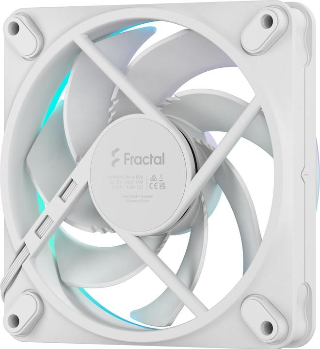 Produktbild Fractal D. Momentum 12 RGB White (120 mm, 1 x)