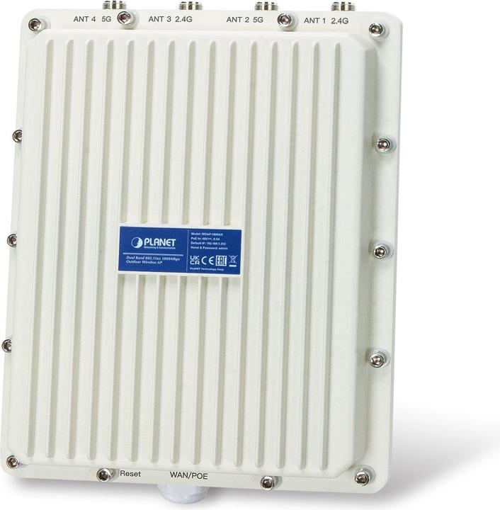 Produktbild Planet IP67 Wi-Fi 6 802.11ax, Dual (1200 Mbit/s)