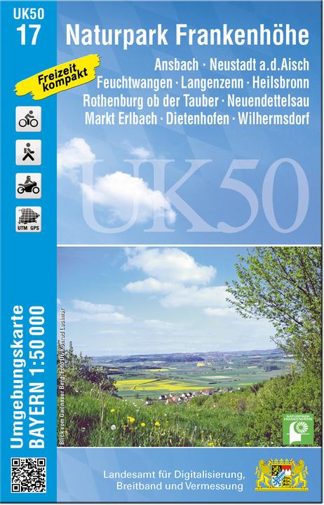 Produktbild UK50-17 Naturpark Frankenhöhe