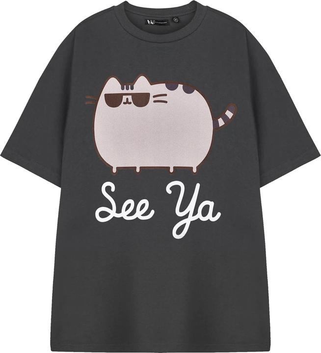 Pusheen See Ya TShirt kurzärmlig
