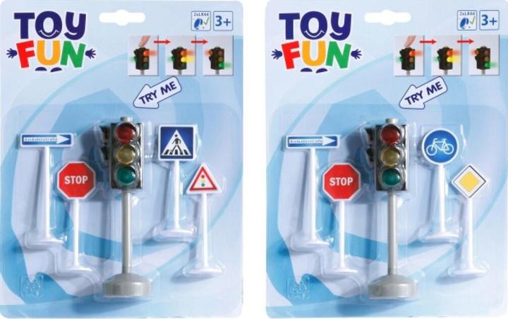 Immagine prodotto Toy Fun Semafori con segnali stradali
