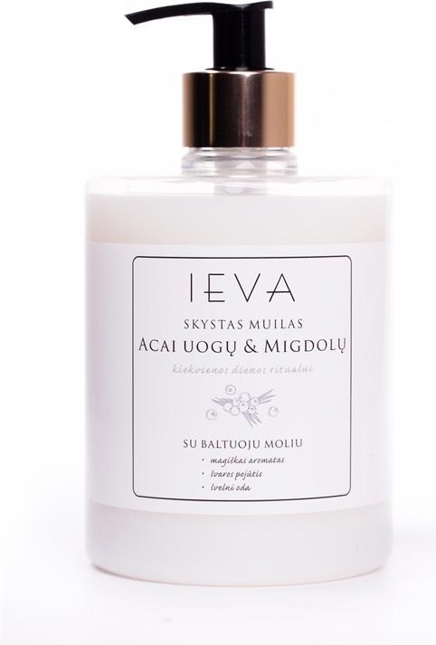 Ieva Liquid Soap Acai & Almonds 500 ml (Flüssigseife, 500 ml)