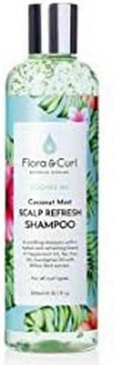 Produktbild Flora & Curl SOOTHE ME coconut mint scalp refresh shampoo 300 ml (300 ml, Flüssiges Shampoo)