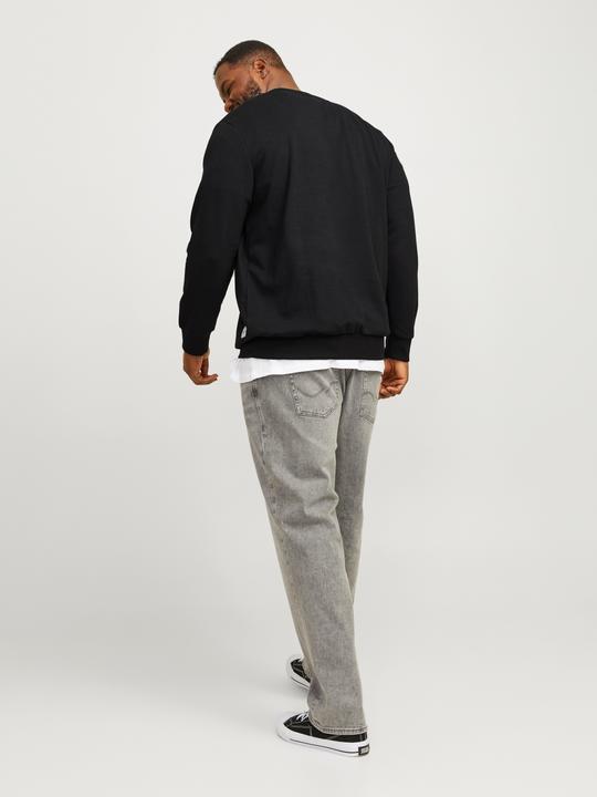 Actual product image Jack & Jones Plain plus size sweatshirt (XXL, 4XL)
