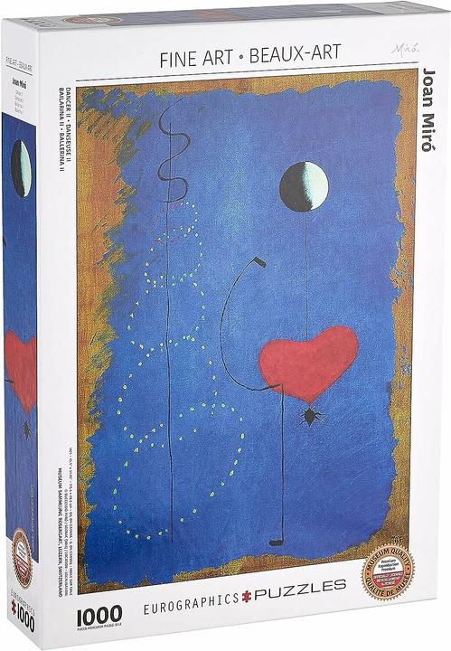 Immagine prodotto Eurographics Ballerina II von Joan Mirà (1000 pezzi)