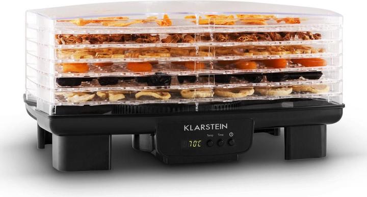 Actual product image Klarstein Bananarama black dehydrator6 shelves