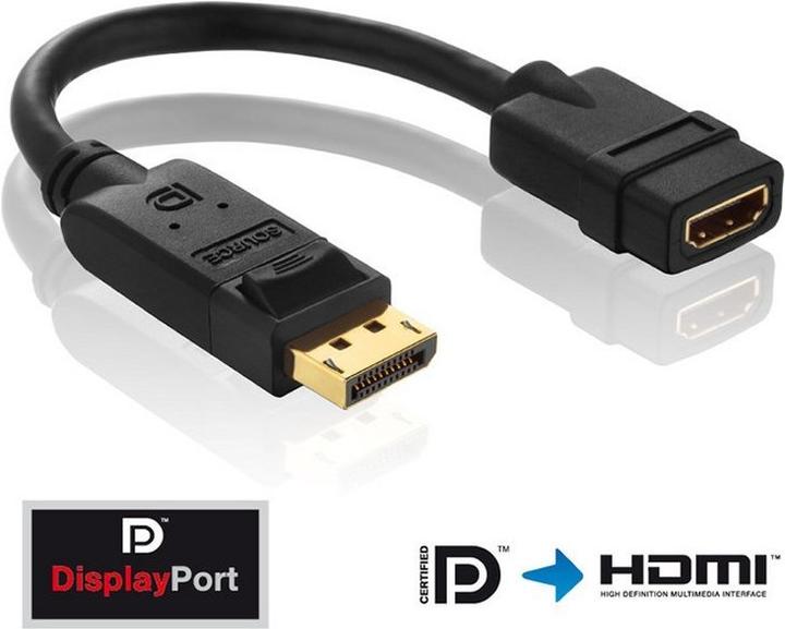 Image du produit Purelink PI155 DisplayPort fermé (HDMI, 10 cm)