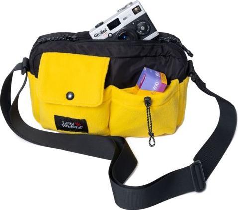 Immagine prodotto Long Weekend Borsa a tracolla Santa Fe 3L in pile giallo