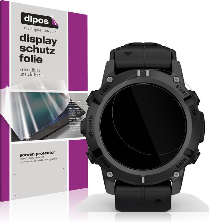 Dipos Screen Protector Crystalclear for Garmin Descent G2