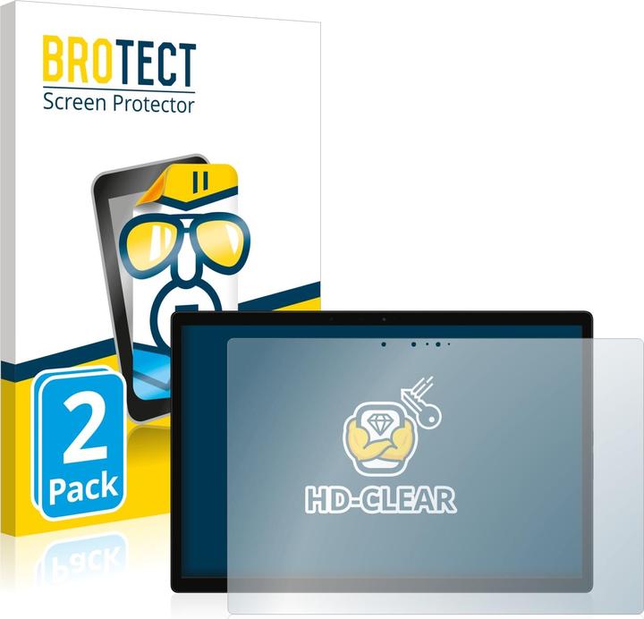 Actual product image BROTECT Screen Protector Clear (2 Piece, Book S 12.4")