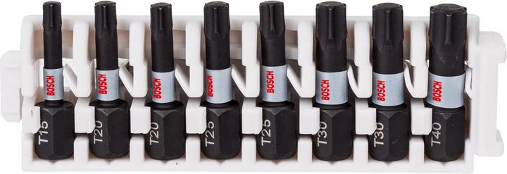 Bosch Professional Zubehör Bit inlay impact controle (T30, T15, T40, T20, T25)
