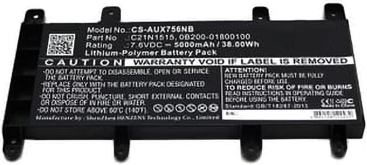 Image du produit AGI Batterie compatible avec Asus X756UQ-1A (5000 mAh)