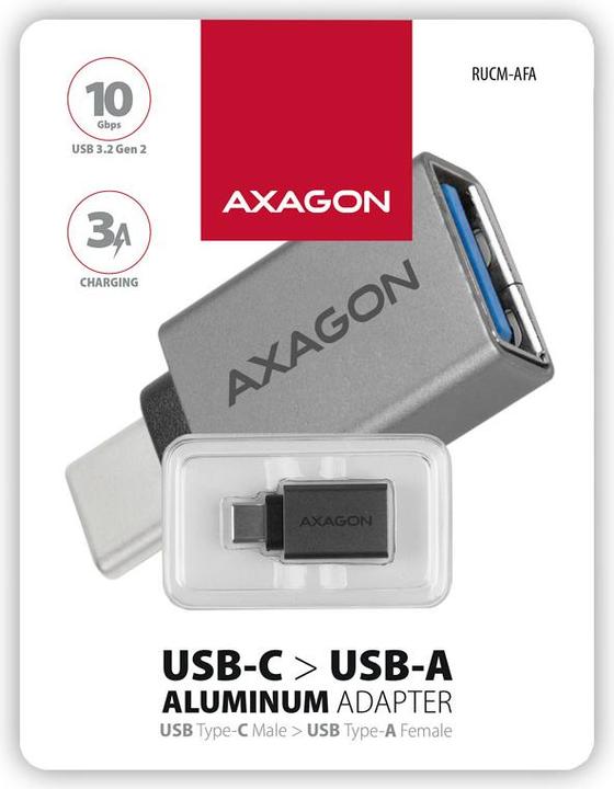 Actual product image Axagon C - A Adapter (USB-C, USB-A, 1.50 cm)