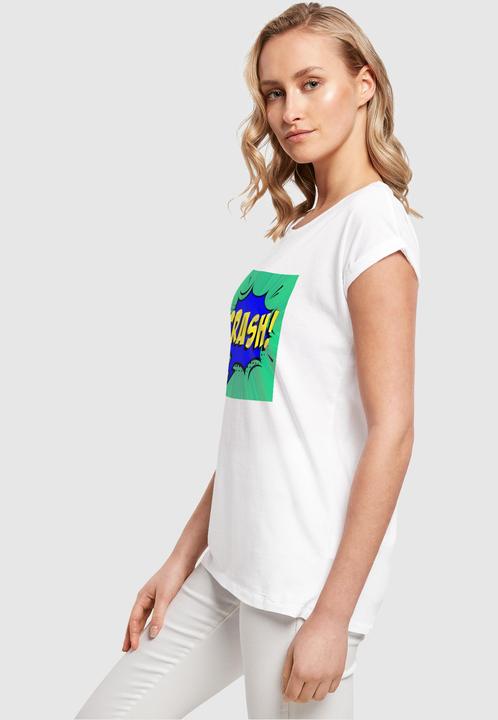 Image du produit Merchcode Tee shoulder étendu CRASH pour femme - 112985 (S)