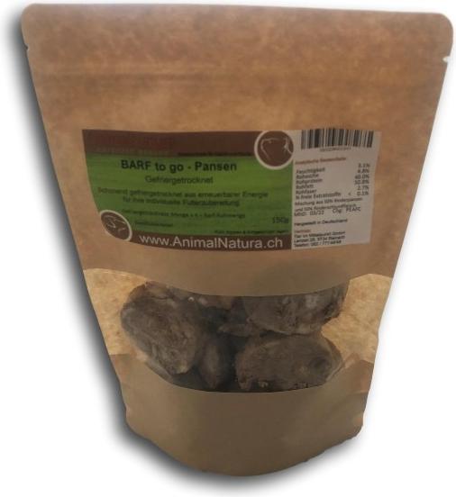 Image du produit AnimalNatura BARF ToGo - Morceaux de mélange de panse lyophilisé (Senior, 1 pcs, 150 g)