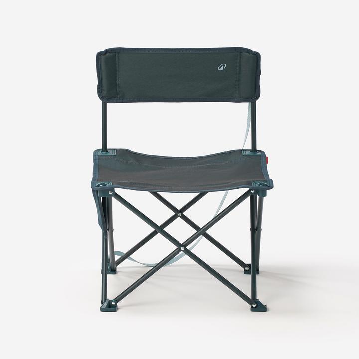 Quechua Chaise Basse Pliante De Camping - 100 - Bleu
