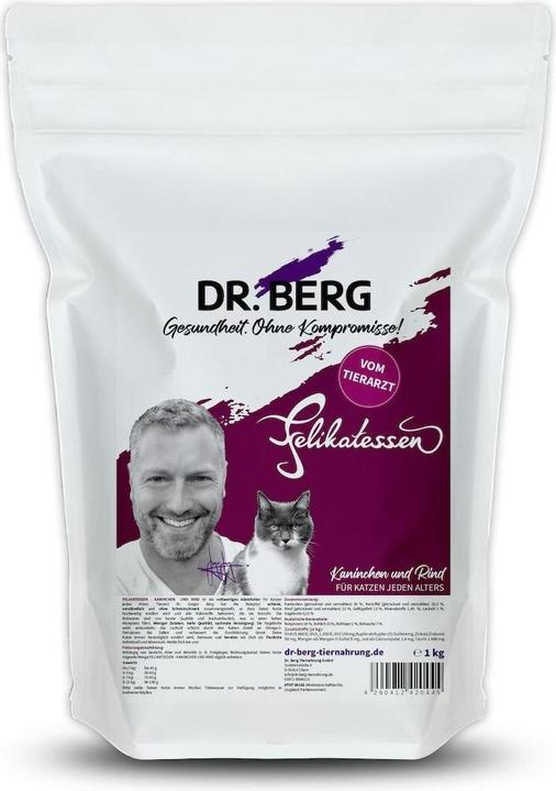 Image du produit Dr. Berg Nourriture sèche Felikatessen lapin+boeuf, 1 kg (Adulte, 1 pcs, 1000 g)