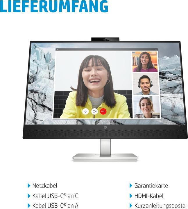 Productafbeelding HP E27m G4 (2560 x 1440 pixels, 27")