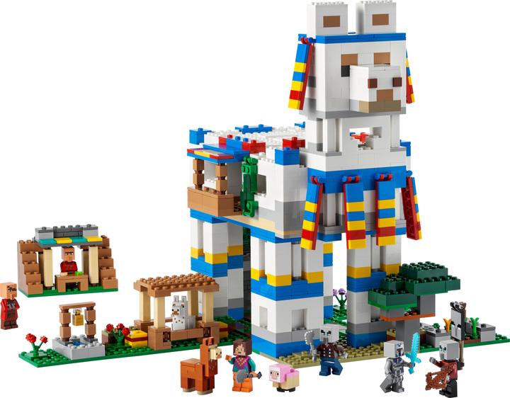 Produktbild LEGO Das Lamadorf (21188, LEGO Minecraft)