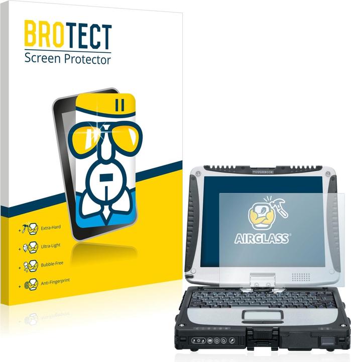 Actual product image BROTECT AirGlass Glass (1 Piece, Toughbook CF-19)