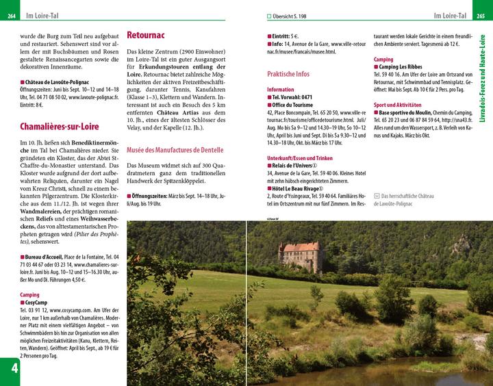 Produktbild Reiseführer Auvergne, Cevennen mit 29 Wanderungen und 6 Fahrradtouren (Deutsch, Bettina Forst, 2020)