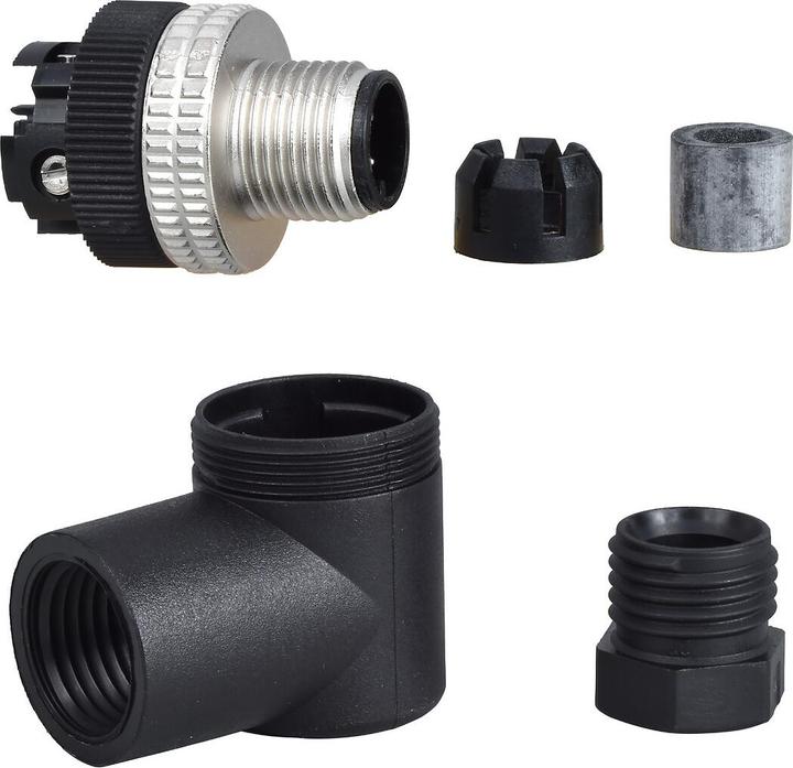 Produktbild TE Sensors Anschlussstecker M12 4-polig abgewinkelt