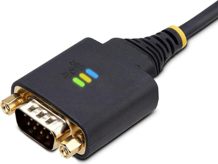 Image du produit StarTech COM 3m USB vers série Adaptateur COM Rétention FTDI USB-A vers DB9 Câble USB RS232 Interchangeable (3 m)