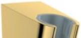 Image du produit hansgrohe Support de douche PORTER"S, pour flexible avec écrou conique polished gold optic