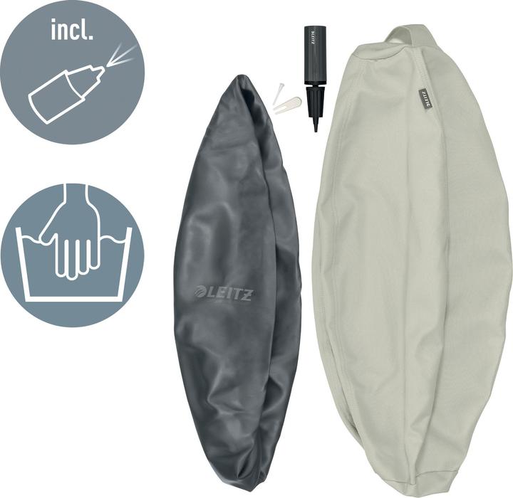 Productafbeelding Leitz Zitbal Active Ø 75cm lichtgrijs (75 cm)