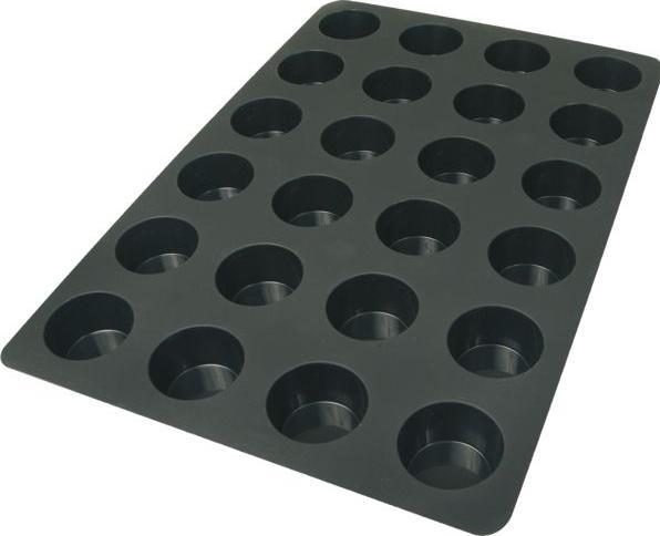 Actual product image Silikomart Muffin tin 24s, silicone, height: 39 mm, length: 600 mm