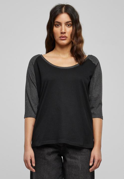 Actual product image Urban Classics Ladies 3/4 Contrast Raglan Tee (S)