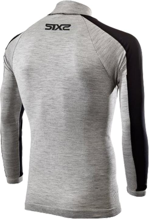 Produktbild Sixs Langarm Jersey TS4 MERINOS grau-schwarz L/XL (XL)