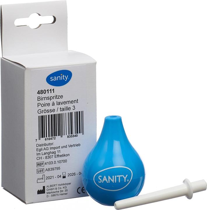 Immagine prodotto Sanity Siringa a pera Gr3 40ml due pezzi