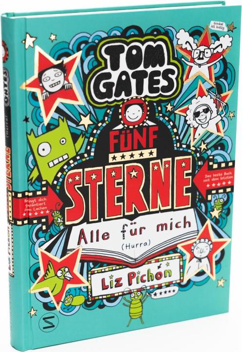 Produktbild Tom Gates. Fünf Sterne - Alle für mich (Hurra) (Deutsch, Liz Pichon, Verena Kilchling, 2024)