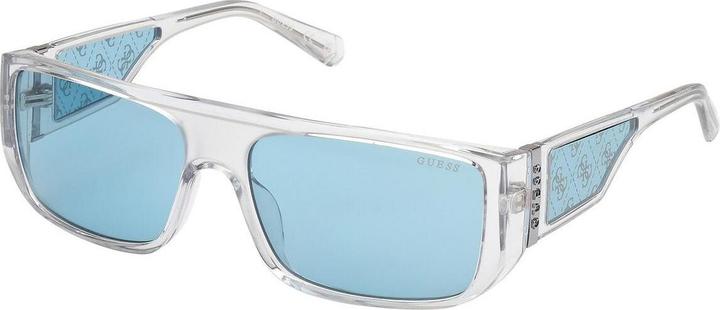 Actual product image Guess Injected Transparent Blue Squared