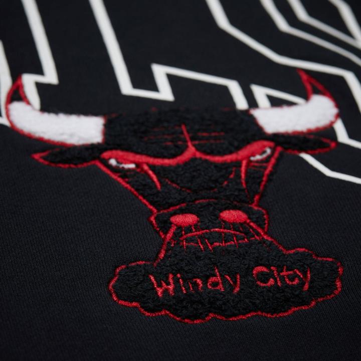 Immagine prodotto Mitchell & Ness Fleece Oversized Hoody Chicago Bulls - XXL (XXL)