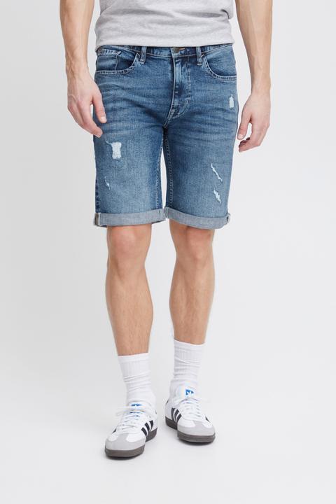 Immagine prodotto Blend Deniz Pantaloncini Di Jeans Shorts Bermuda Da Uomo elasticizzato Regular- Fit (L)