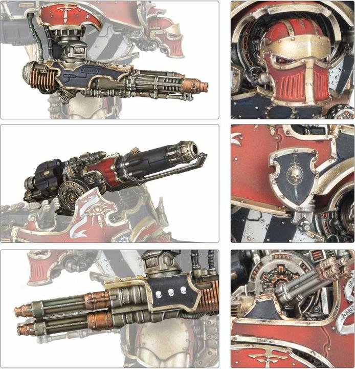 Produktbild Games Workshop Legions Imperialis: Warbringer Nemesis Titan With Quake Cannon, Volcano Cannon, And Laser Blaster (Kunststoff)