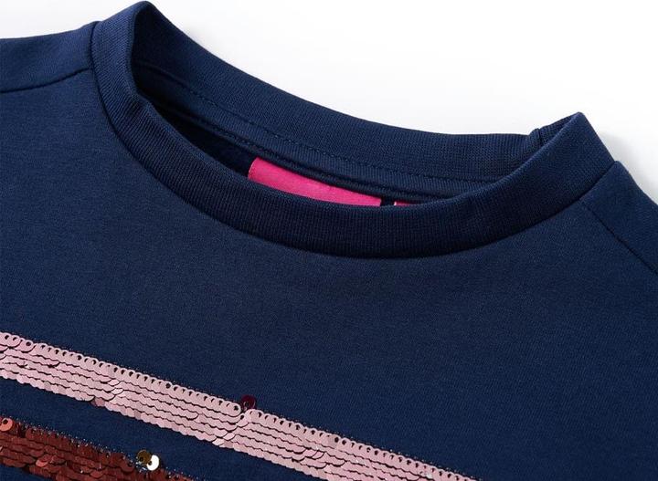 Immagine prodotto VidaXL Maglia da bambino blu navy 92,Materiale: 95 % cotone (92)