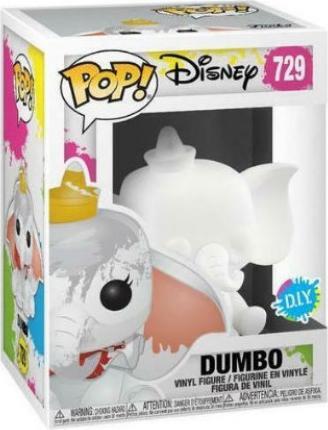 Actual product image Funko Dumbo POP! Disney Vinyl Figure Dumbo (DIY)(WH) 9 cm