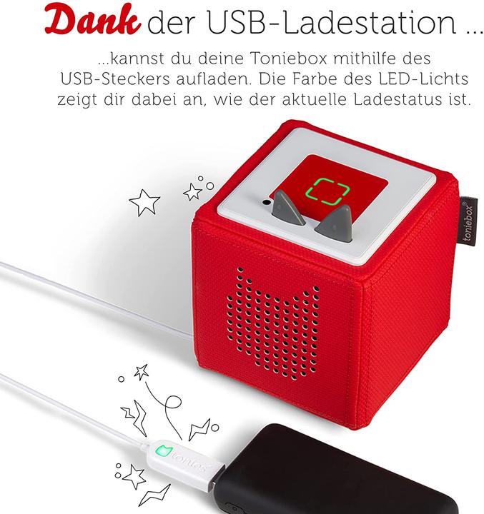Actual product image Boxine 10001370 - Tonie - Toniebox USB charging station (German)