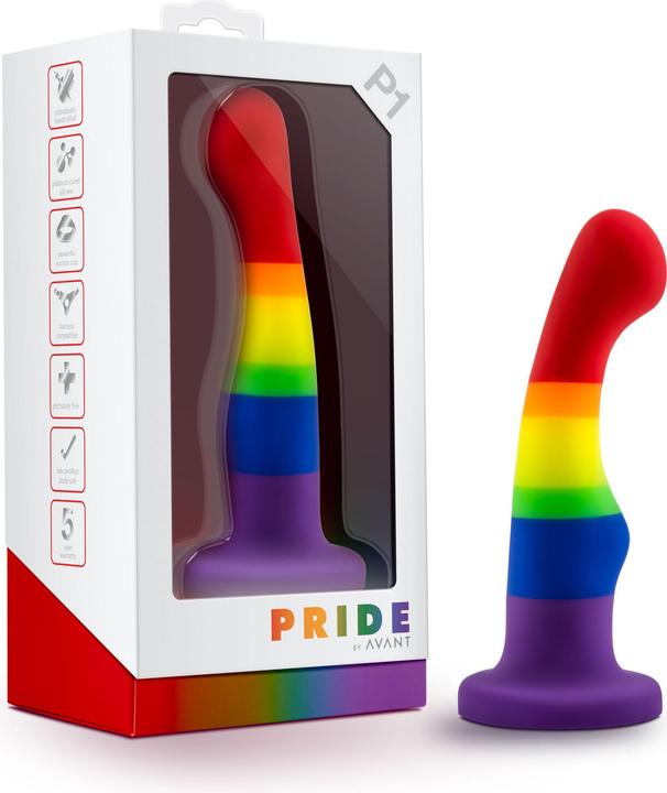 Actual product image Avant â Pride Silikondildo mit Saugnapf â Freedom