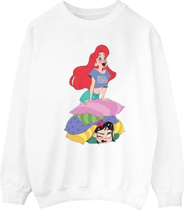 Disney Wreck It Ralph Ariel And Vanellope Sweatshirt Jungen