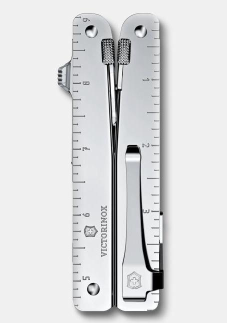 Actual product image Victorinox Swiss Tool MX Clip 3.0327.MKB1 Multitool Silver (26 Functions)