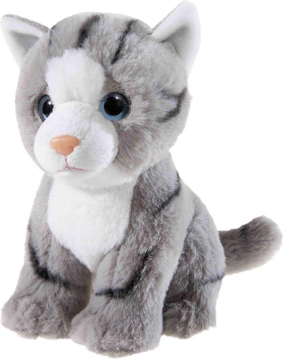 Produktbild Heunec Plüsch Katze Misanimo 22cm grau (22 cm)