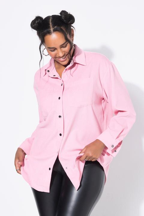 Produktbild Studio Untold Cord-Hemd, oversized, Hemdkragen, Langarm (60)