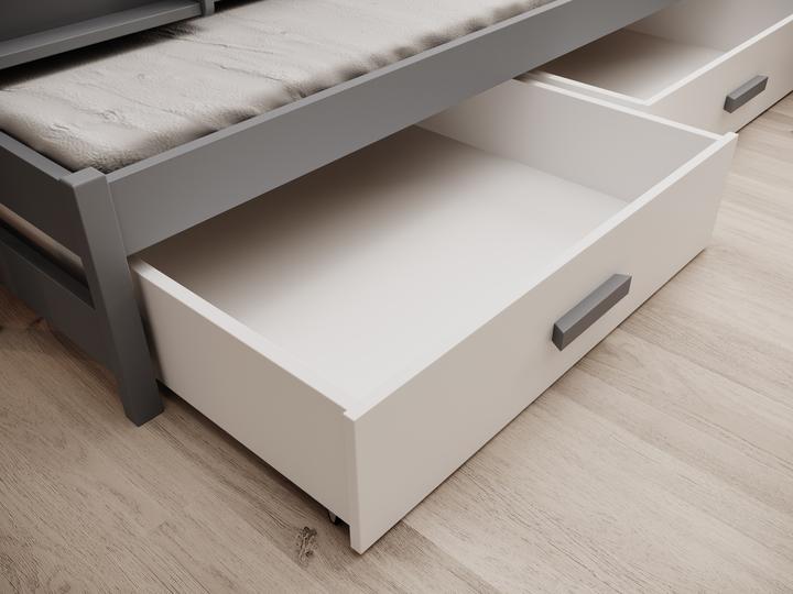 Produktbild ADRK Furniture Dreipersonen-Kinderbett Leia 180x80 (180 x 80 cm)