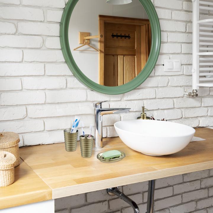 Actual product image Relaxdays Bathroom-accessory set