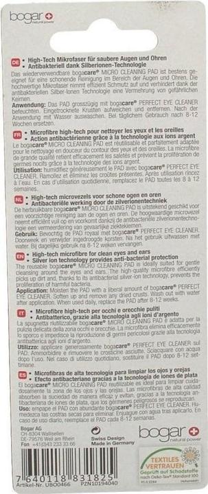 Produktbild Bogar bogacare MICRO CLEANING PAD (Hund)