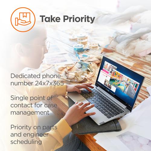 Actual product image Lenovo On-site warranty Premier Support 5 years (60 months, On-site, Postal warranty)